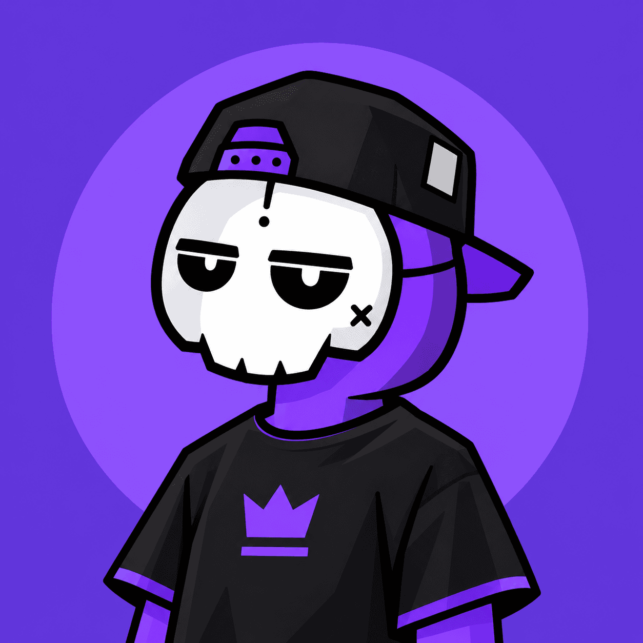 Purple Skull NFT
